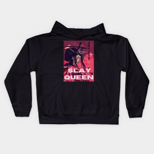 slay queen Kids Hoodie